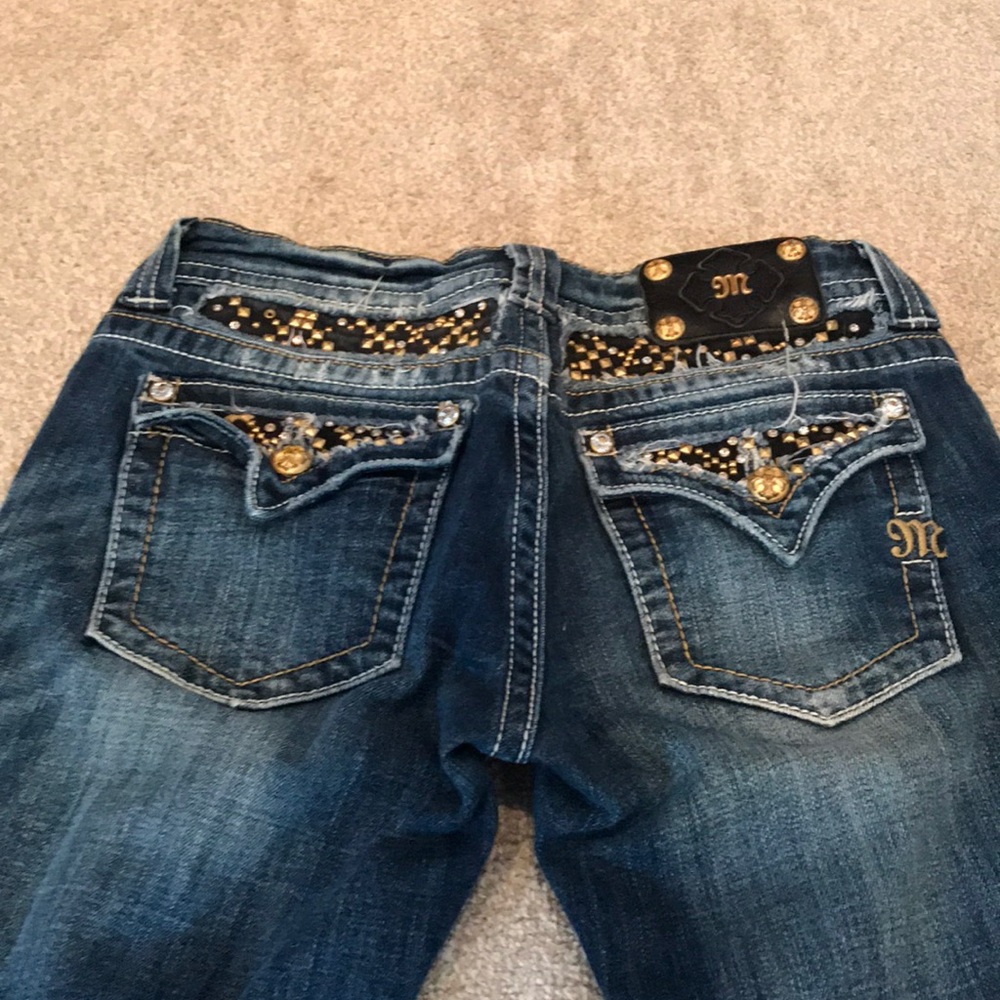 Lightly used Miss Me jeans